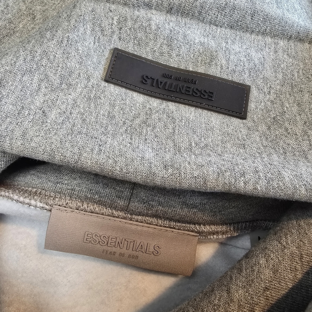 Fear of God Essentials Hoodie Dark Oatmeal – Oversized Pullover NWT - Picture 5 of 6